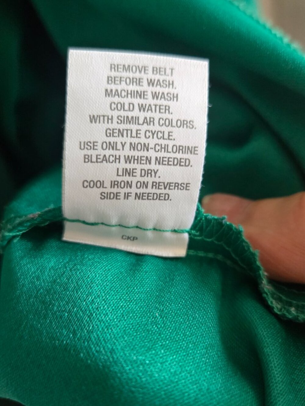 Roz & Ali Plus Size Fit & Flare Dress - Emerald Green with Lace Print - Picture 9 of 9